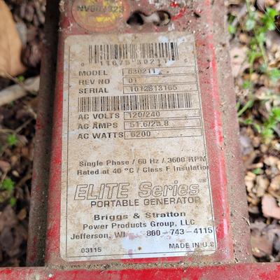 Briggs and Stratton Elite Series 8750 Watt Generator (BY-EL)