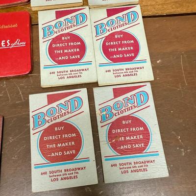 Lot of Vintage/antique memo books and other ephemera