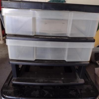 Collection of Plastic Storage Towers (G)