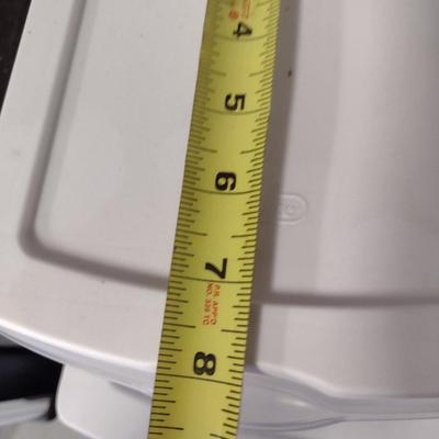 Collection of Plastic Storage Towers (G)