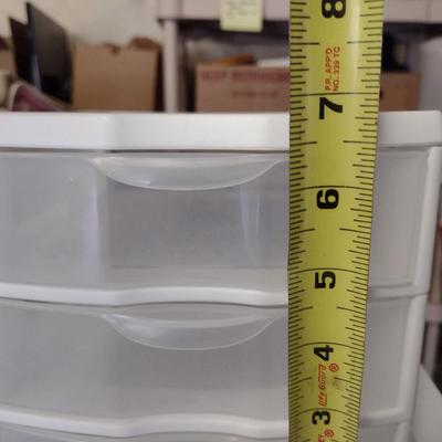 Collection of Plastic Storage Towers (G)
