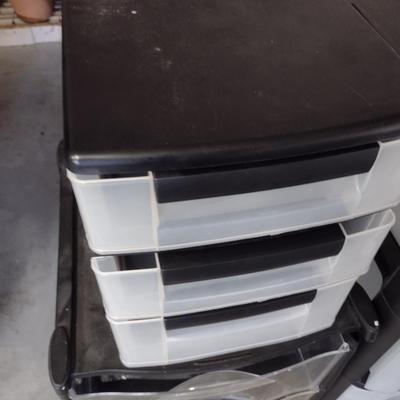 Collection of Plastic Storage Towers (G)