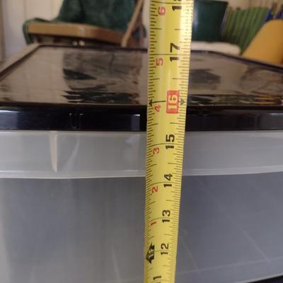 Collection of Plastic Storage Towers (G)