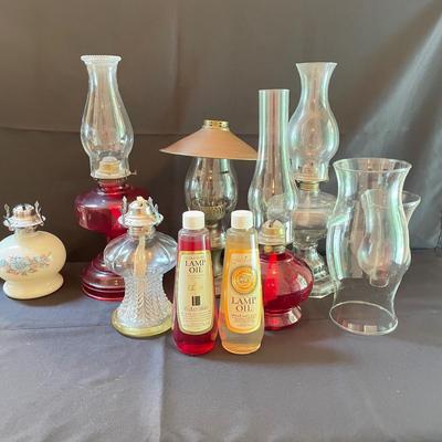 Oil Lamp and Shade Collection (LR-SS)