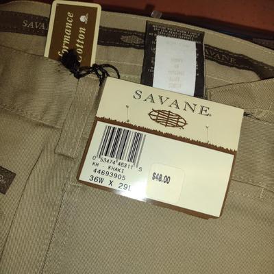 Collection of Men's Clothing- Mostly New with Tags- Approx Size 36 Pants, Size Large Shirt