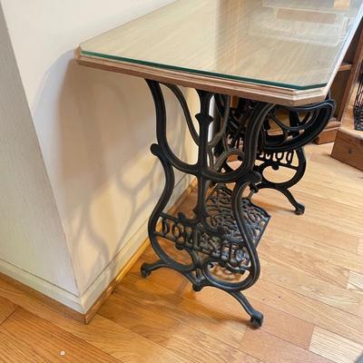 Modified Domestic Cast Iron Sewing Table (LR-SS)