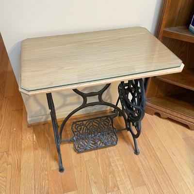 Modified Domestic Cast Iron Sewing Table (LR-SS)