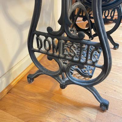 Modified Domestic Cast Iron Sewing Table (LR-SS)