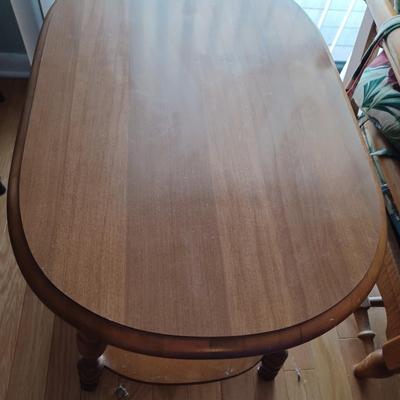 Wood End Table