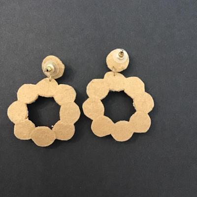 Boho flower earrings