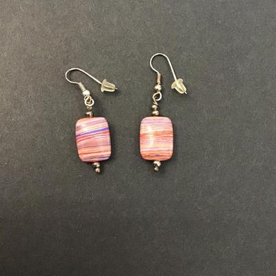 Cute stone earrings
