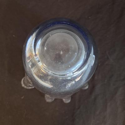 Two Ruffled Glass Vases (SR-DZ)