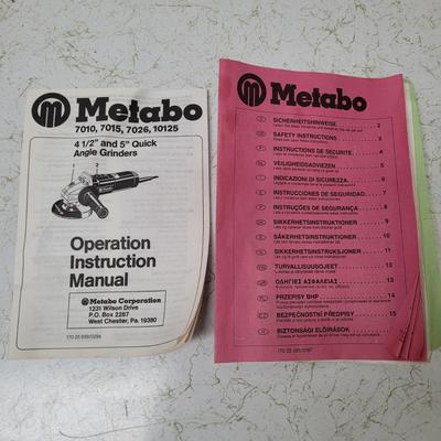 Metabo Angle Grinder (G-EL)