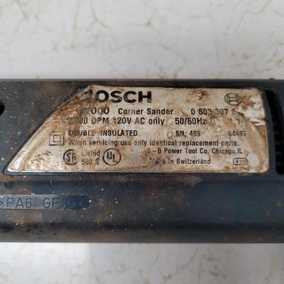 Bosch Corner Sander and Files (G-EL)