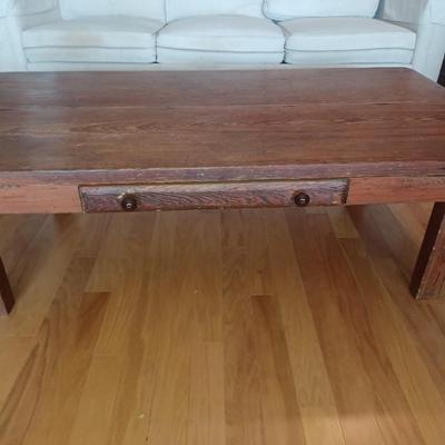 Vintage Wood Coffee Table