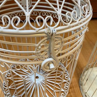 Three Decorative Birdcages (LR-SS)