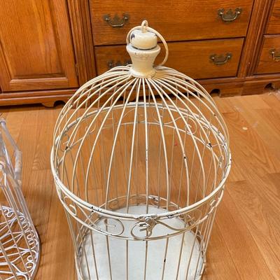 Three Decorative Birdcages (LR-SS)
