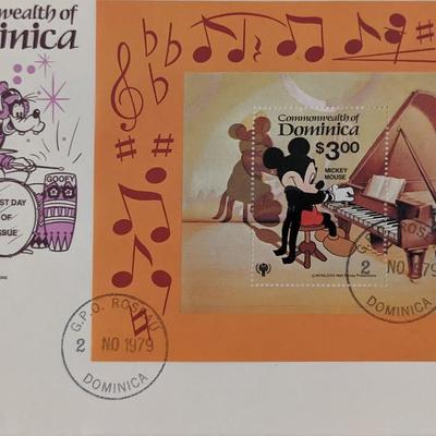 Dominica 1979 Mickey Mouse Commemorative First Day Cover