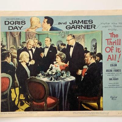 The Thrill of It All original 1963 vintage lobby card