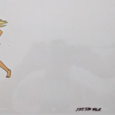 Jana Of The Jungle Original Animation Cel