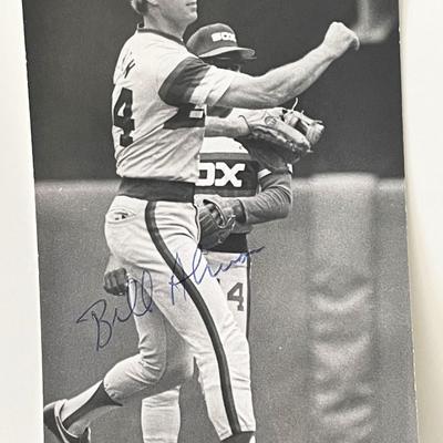 Chicago White Sox Bill Almon signed photo