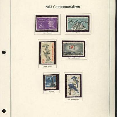 1963 United States Commemorative Stamp Set
