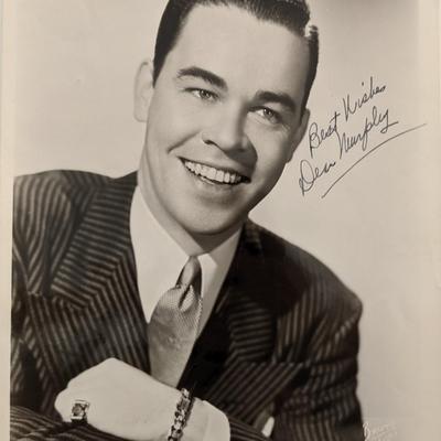 Dean Murphy Signed Photo and Letter