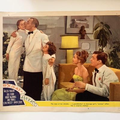 Holiday in Mexico original 19 vintage lobby card