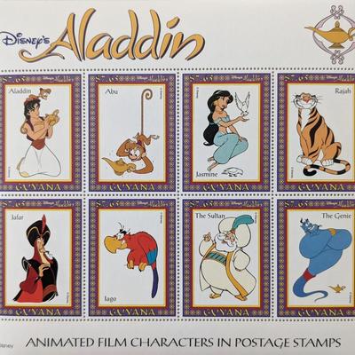 Disney's Aladdin Collectors Stamp Set -