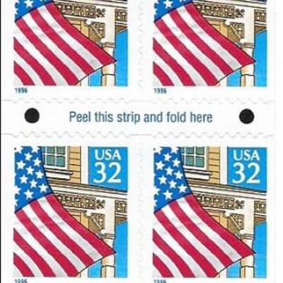 Flag Over Porch self-adhesive U.S. stamp set