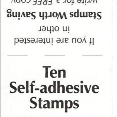 Flag Over Porch self-adhesive U.S. stamp set