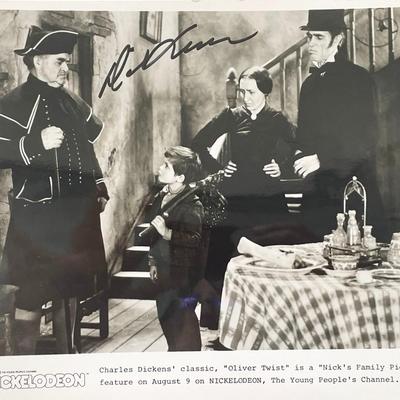 Nickelodeon Oliver Twist signed photo