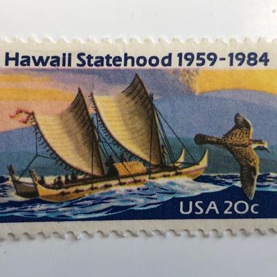 1984 20¢ Hawaii Statehood Commemorative Stamp