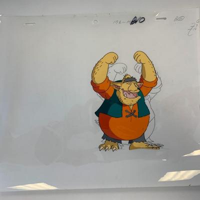 Original cartoon artwork sericel