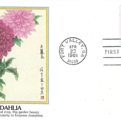 The Dahlia FDC