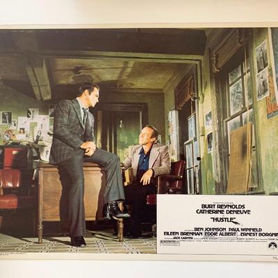 Hustle original 1975 vintage lobby card