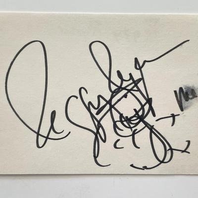 Peggy Ryan original signature cut