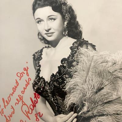 Vera Ralston signed photo