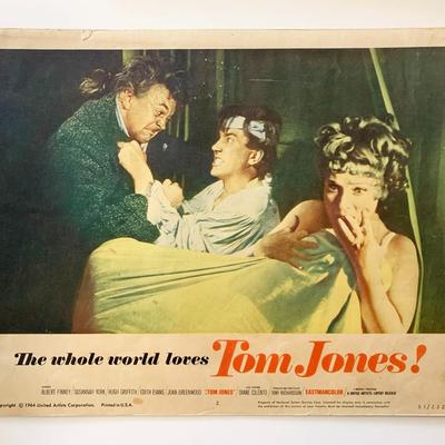 Tom Jones original 1963 vintage lobby card