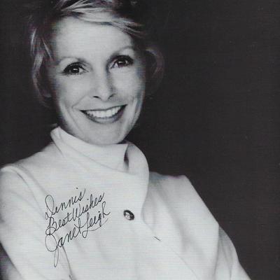 Psycho Janet Leigh signed photo