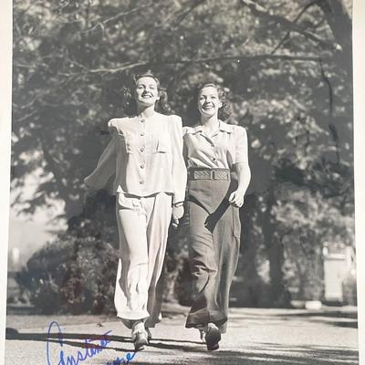 The Lady on the Lake Constance Moore signed photo