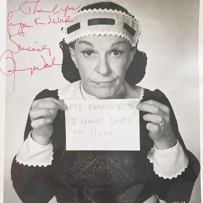 Nancy Walker signed photo