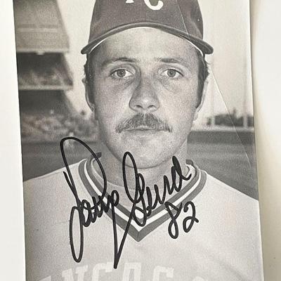 Kansas City Royals Larry Gura signed photo