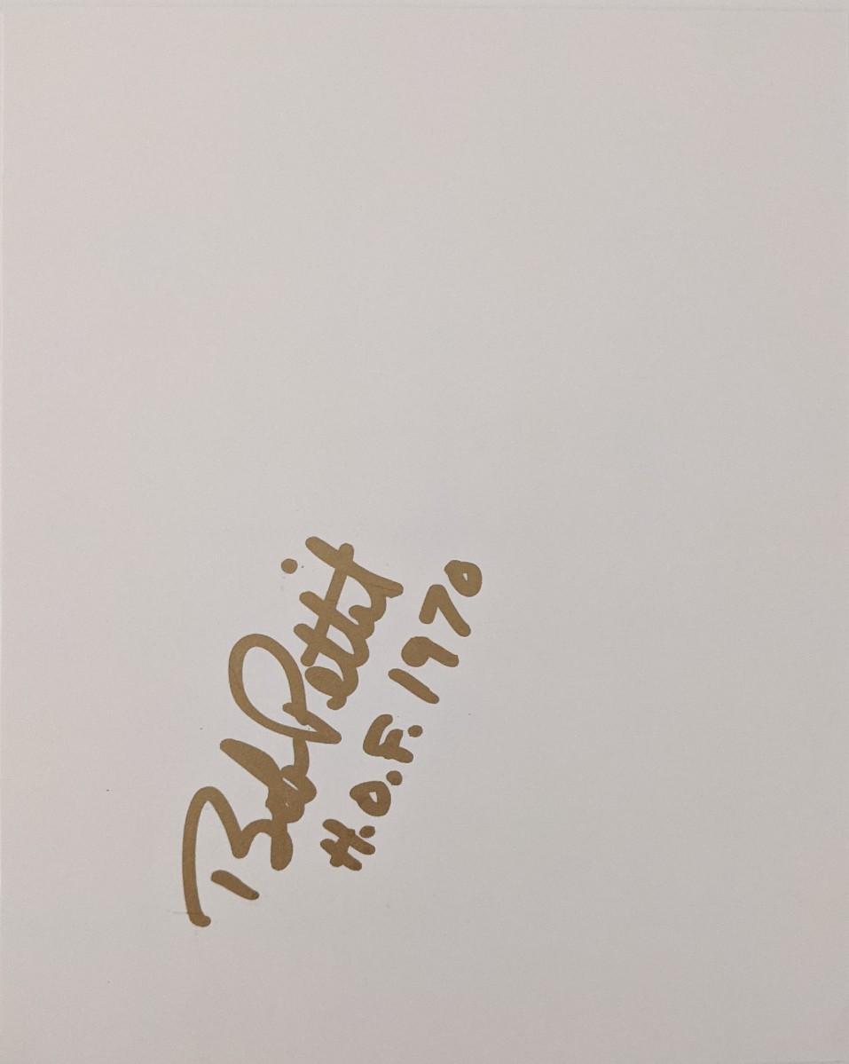 NBA Hall Of Famer Bob Pettit Autograph EstateSales org