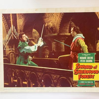 Sword of Sherwood Forest original 1960 vintage lobby card