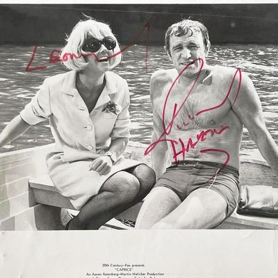 Richard Harris signed photo