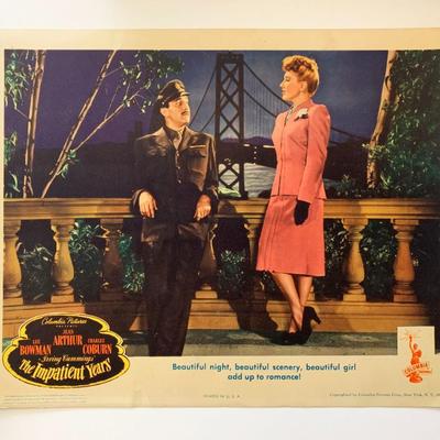 The Impatient Years original 1944 vintage lobby card
