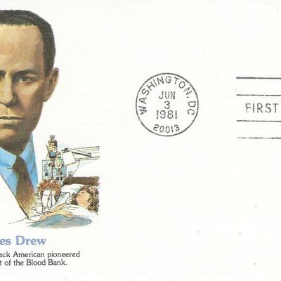 Charles Drew FDC