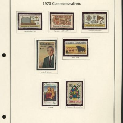 1973 United States Commemorative Stamp Set