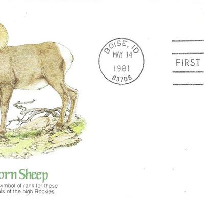 Bighorn Sheep FDC